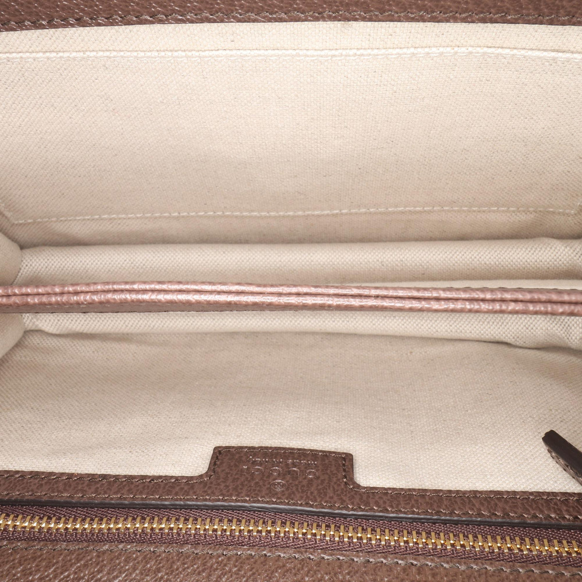 Gucci Small Jumbo GG Canvas Web Ophidia Top Handle Flap