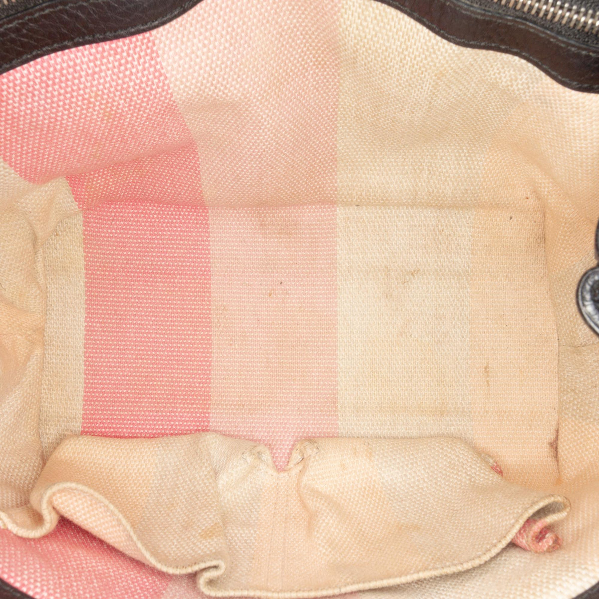 Gucci Small Leather Bamboo Daily Satchel