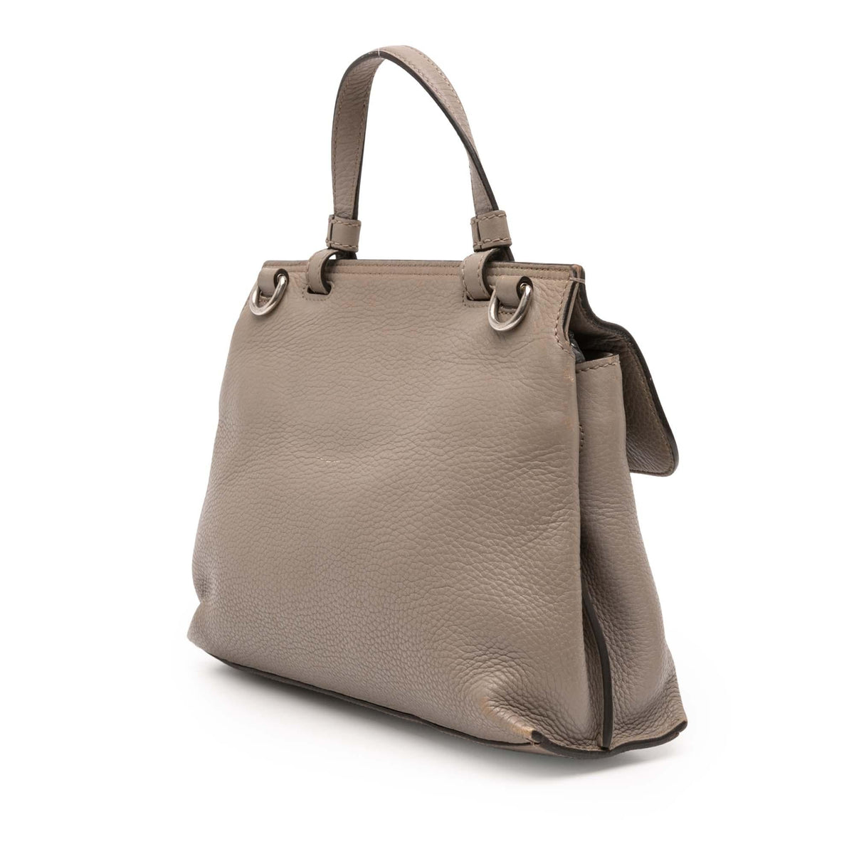 Gucci Small Leather Bamboo Daily Satchel