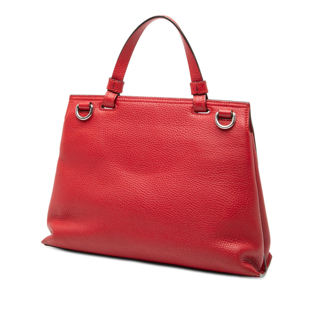 Gucci Small Leather Bamboo Daily Satchel