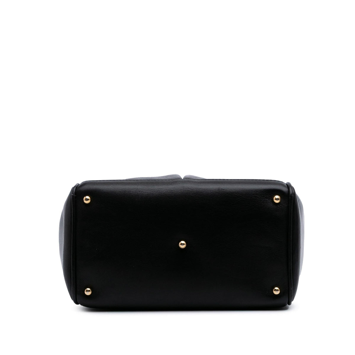 Gucci Small Leather Bamboo Satchel