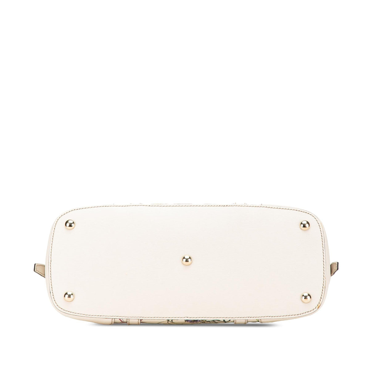 Gucci Small Leather Flora Nice Dome Satchel