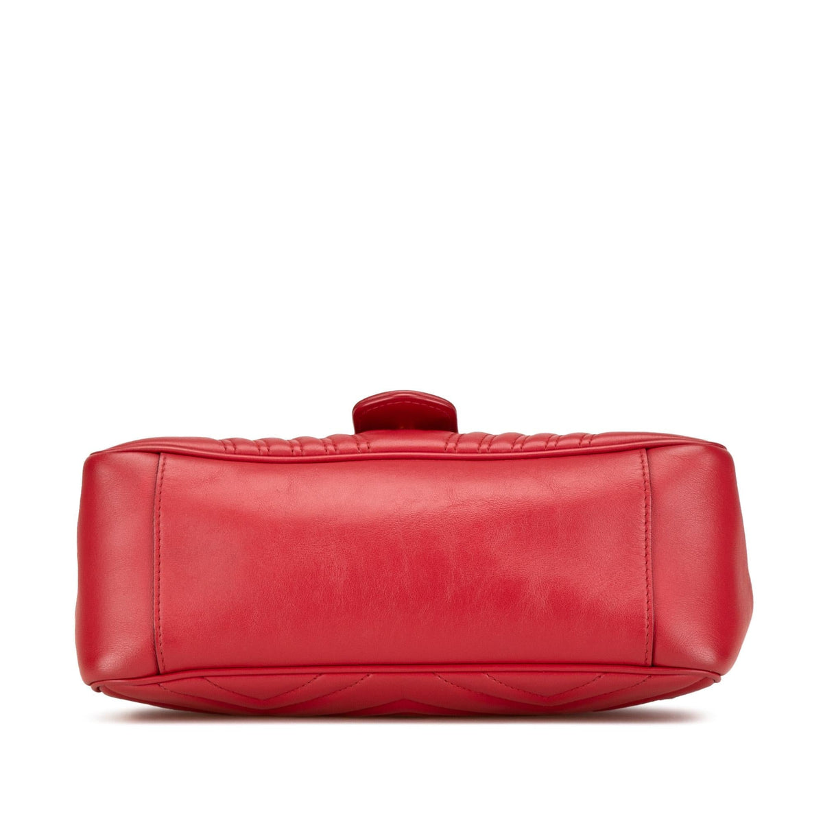 Gucci Small Leather GG Marmont Top Handle Satchel