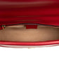 Gucci Small Leather GG Marmont Top Handle Satchel