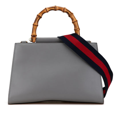 Gucci Small Leather Nymphaea Satchel