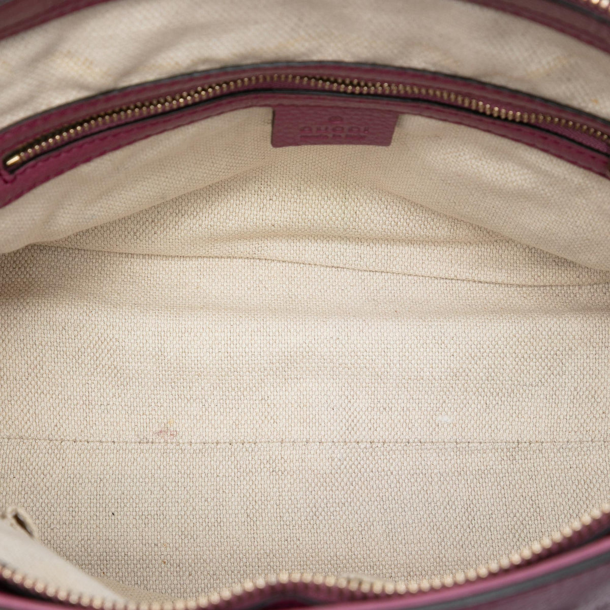 Gucci Small Leather Soho Cellarius Satchel