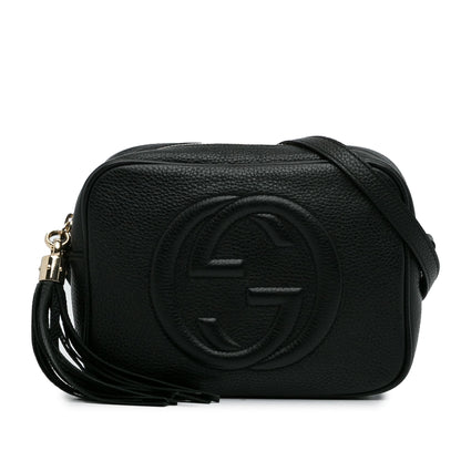 Gucci Small Leather Soho Disco Crossbody (SHG-31a1PN)