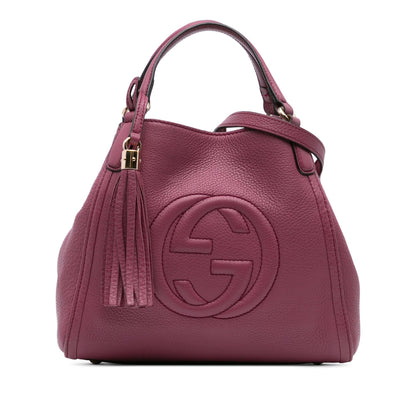 Gucci Small Leather Soho Satchel