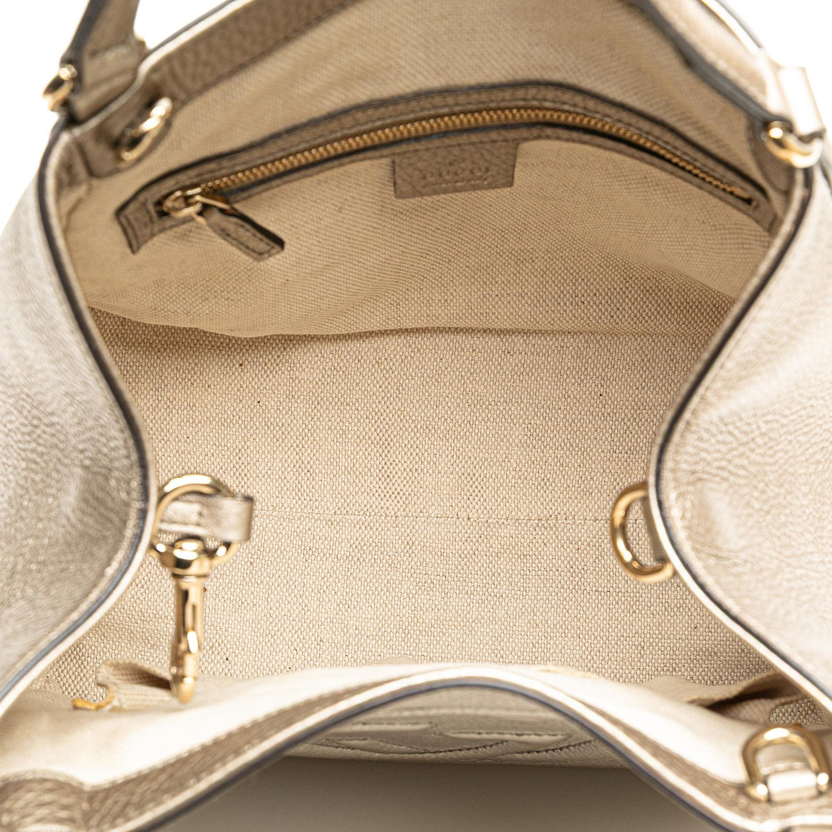 Gucci Small Leather Soho Satchel