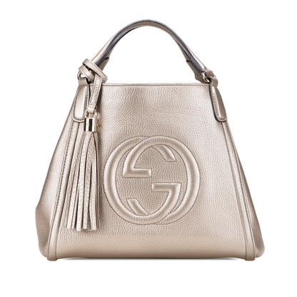 Gucci Small Leather Soho Satchel