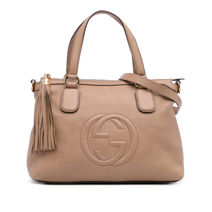 Gucci Small Leather Soho Working Satchel
