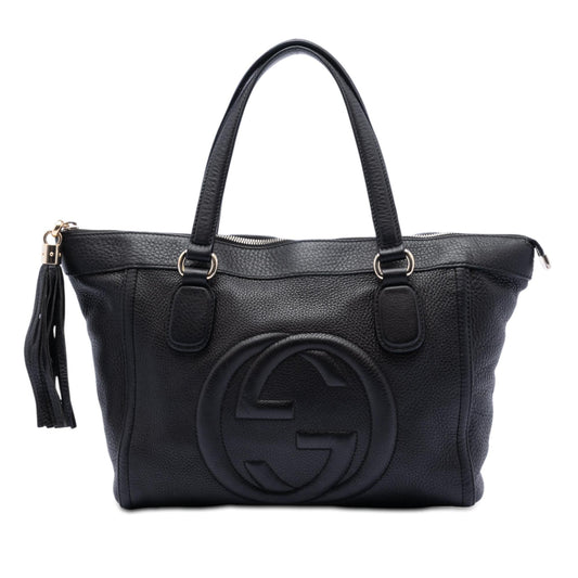 Gucci Small Leather Soho Working Tote
