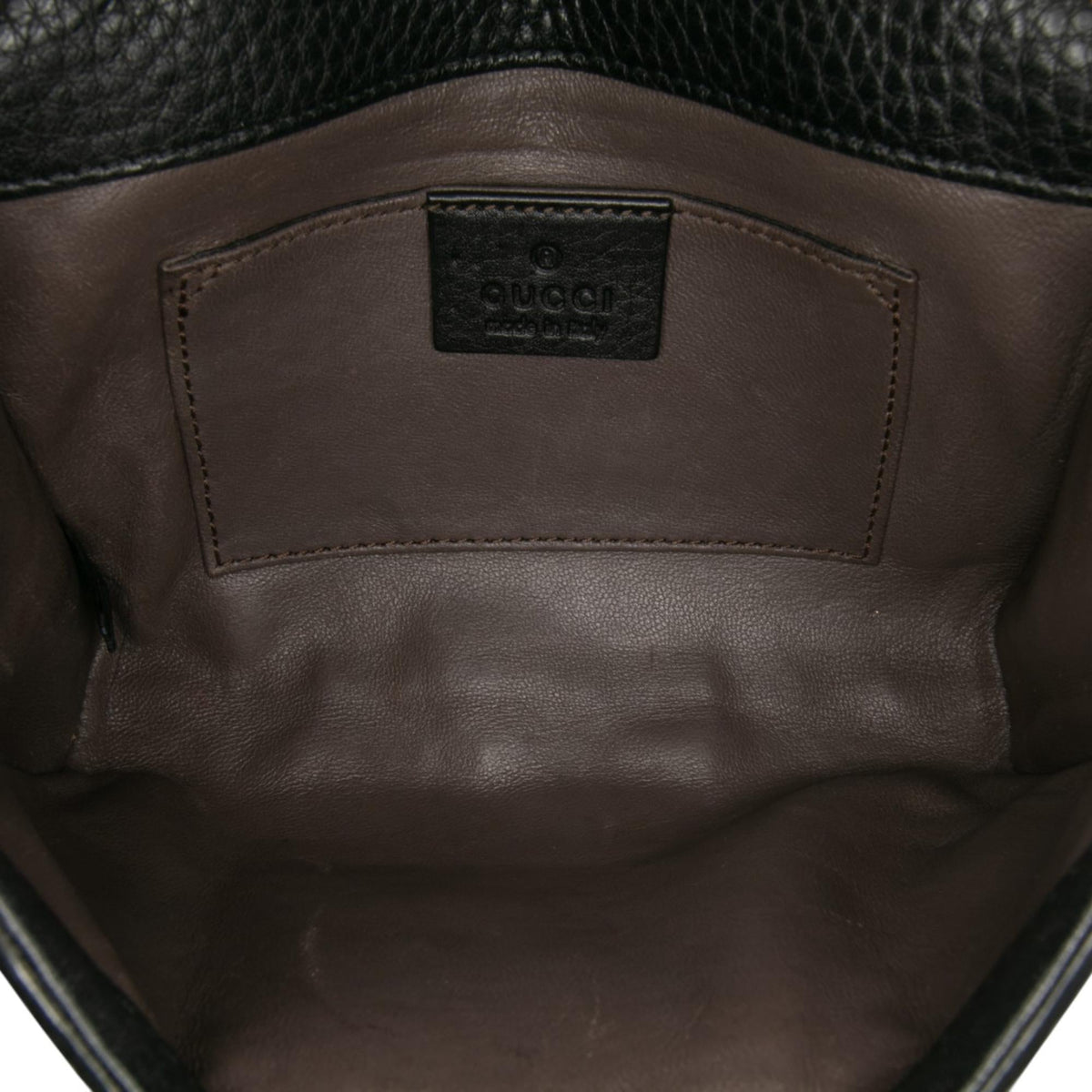 Gucci Small Leather Studded Miss Bamboo Crossbody