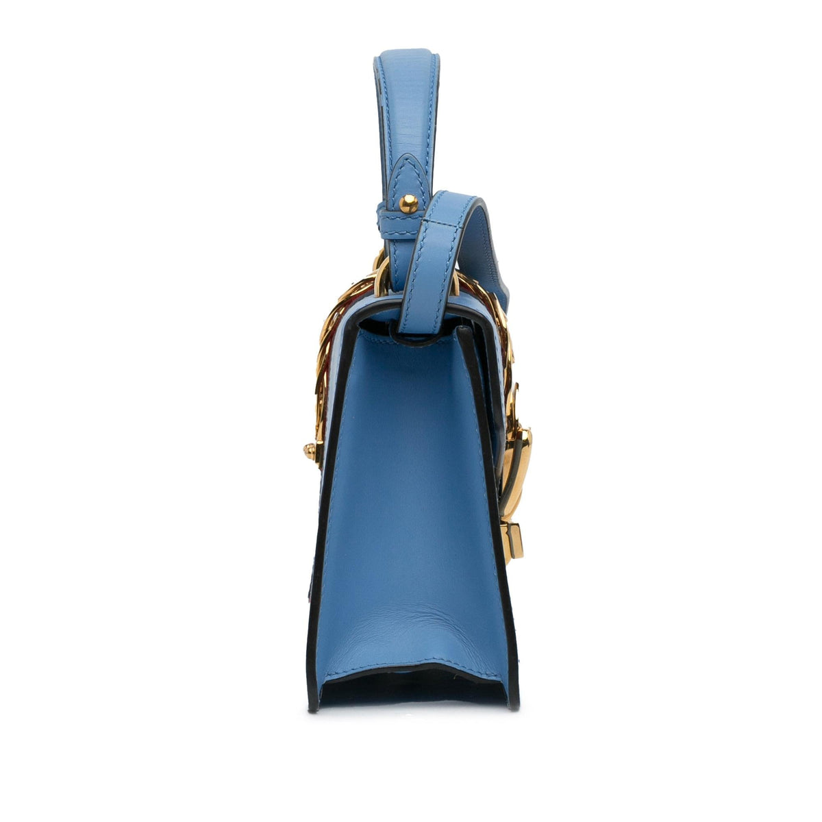 Gucci Small Leather Sylvie Satchel (SHG-rA40V1)