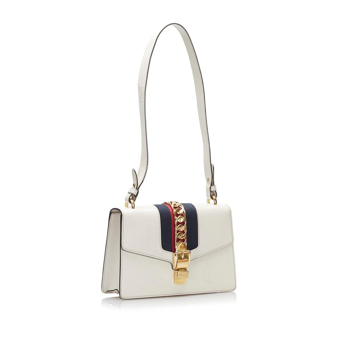 Gucci Small Leather Sylvie Satchel