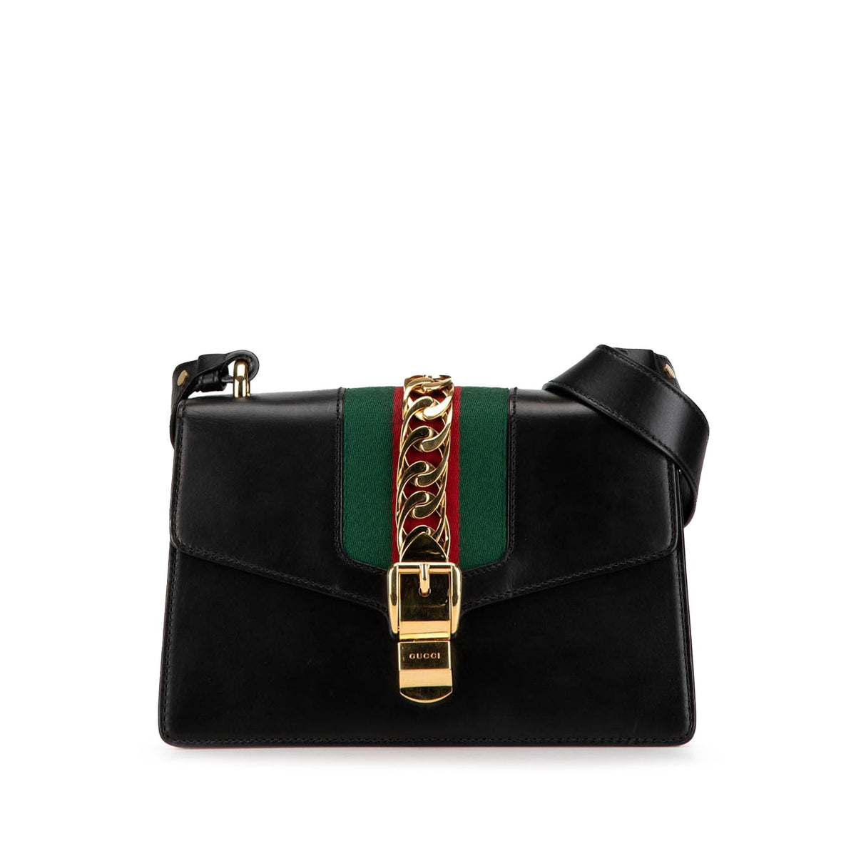 Gucci Small Leather Sylvie Satchel