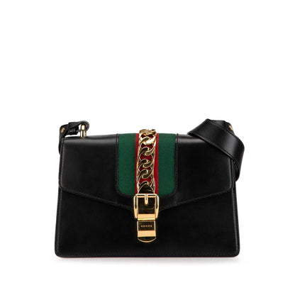 Gucci Small Leather Sylvie Satchel