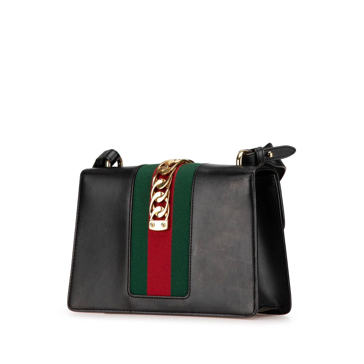 Gucci Small Leather Sylvie Satchel