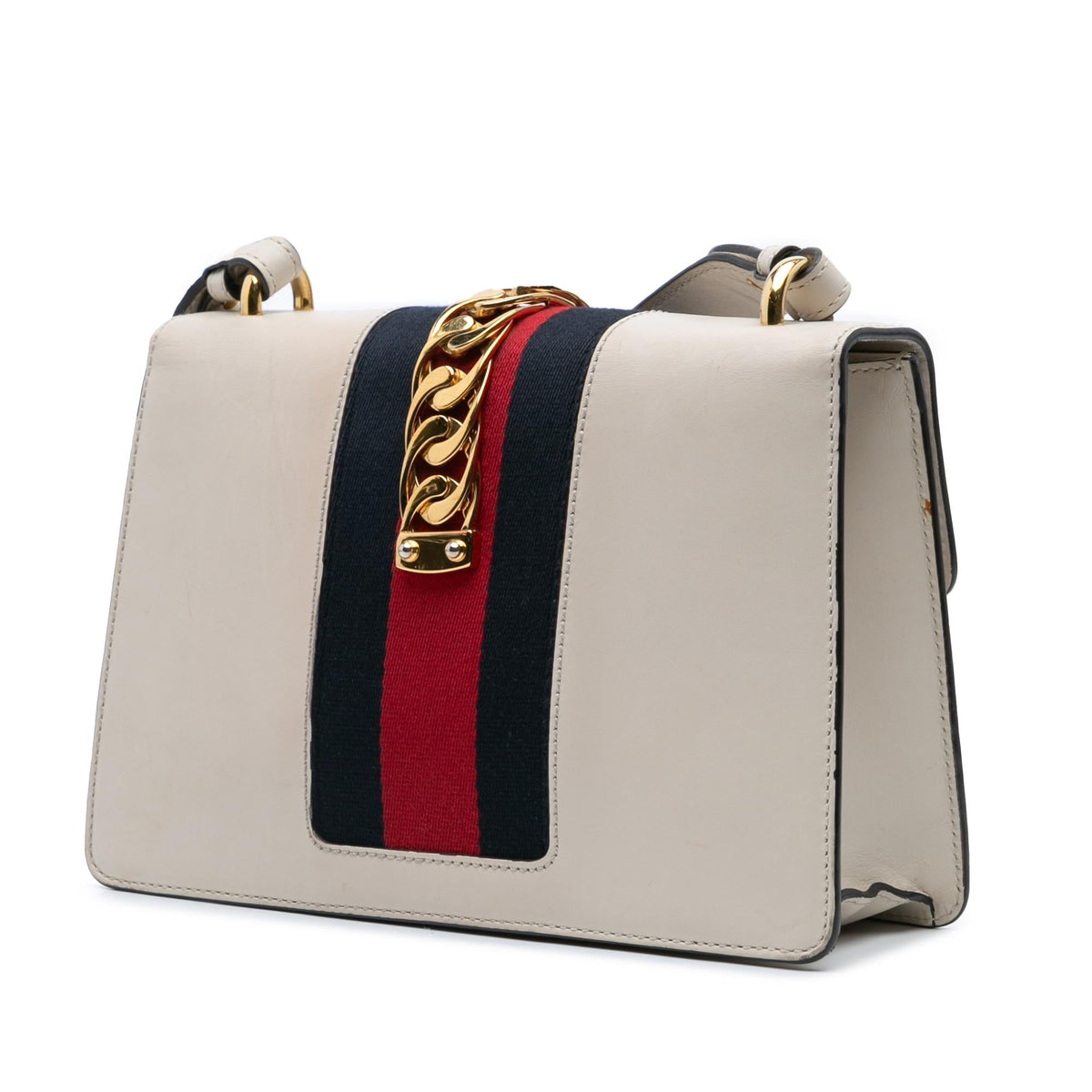 Gucci Small Leather Sylvie Satchel