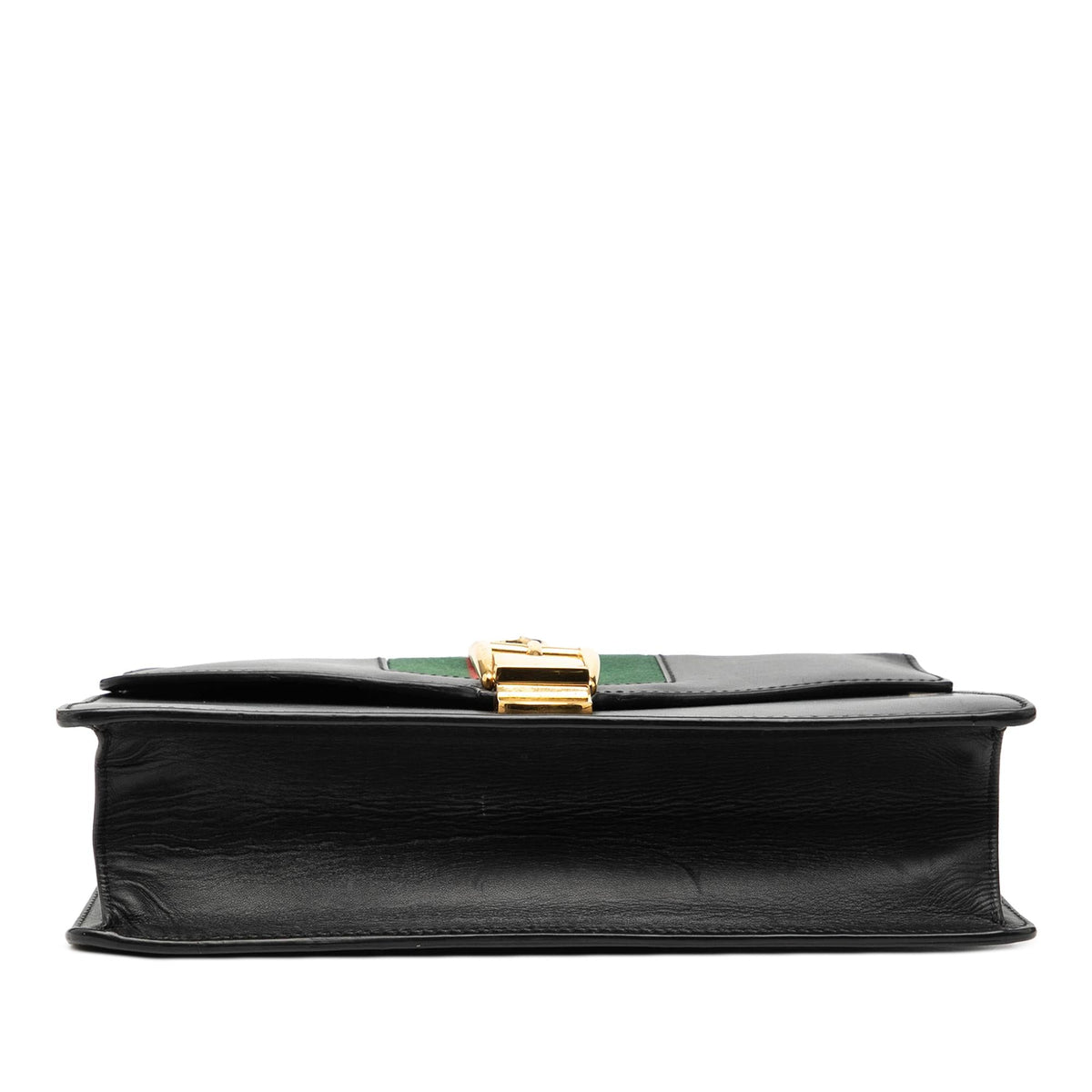 Gucci Small Leather Sylvie Web Satchel