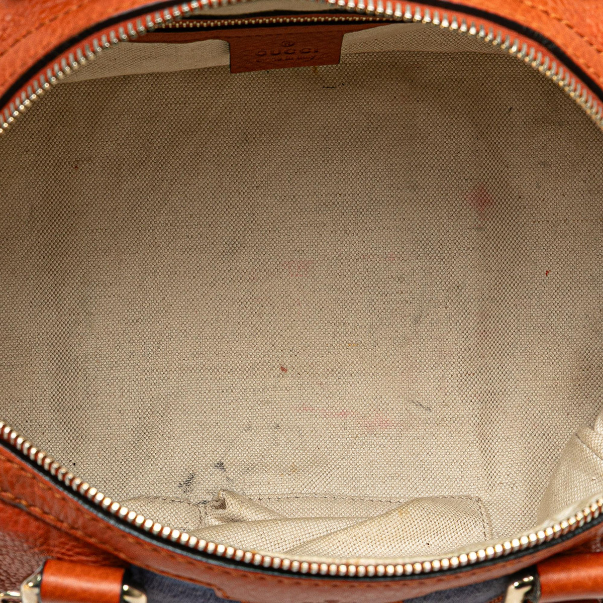 Gucci Small Leather Web Joy Boston Bag