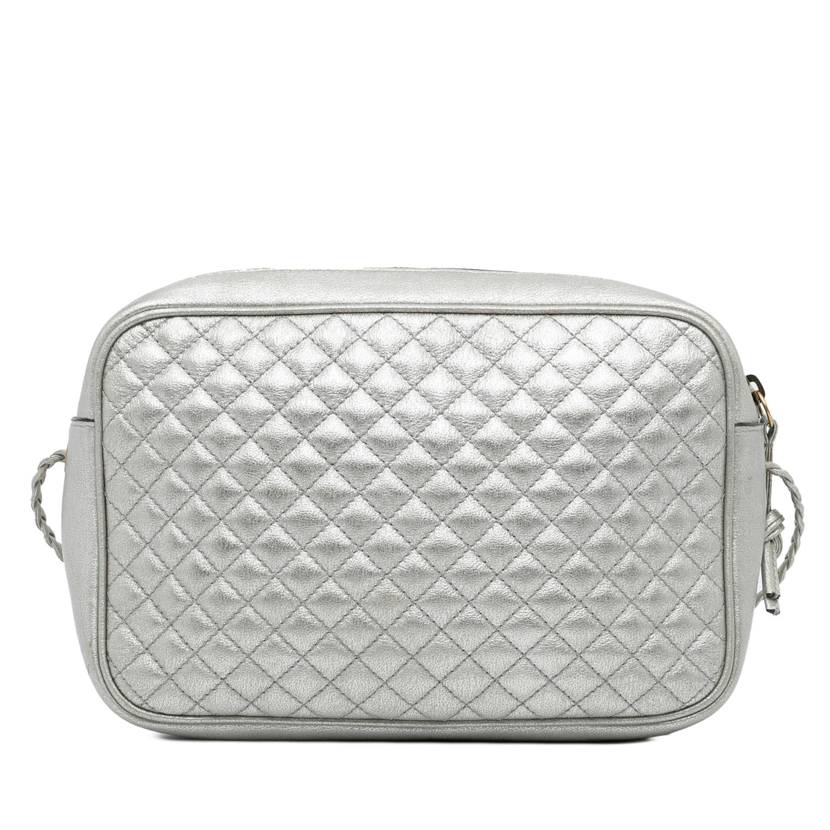 Gucci Small Leather Web Trapuntata Crossbody (SHG-DXltON)