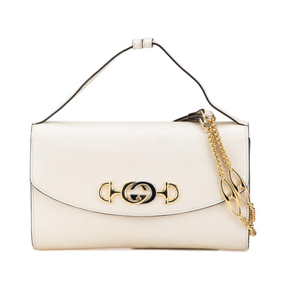 Gucci Small Leather Zumi Satchel
