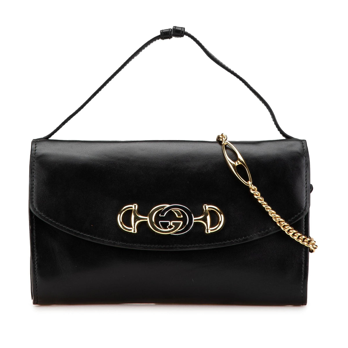 Gucci Small Leather Zumi Satchel