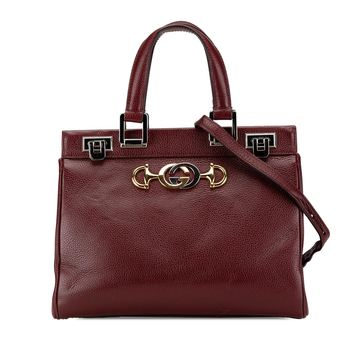Gucci Small Leather Zumi Satchel