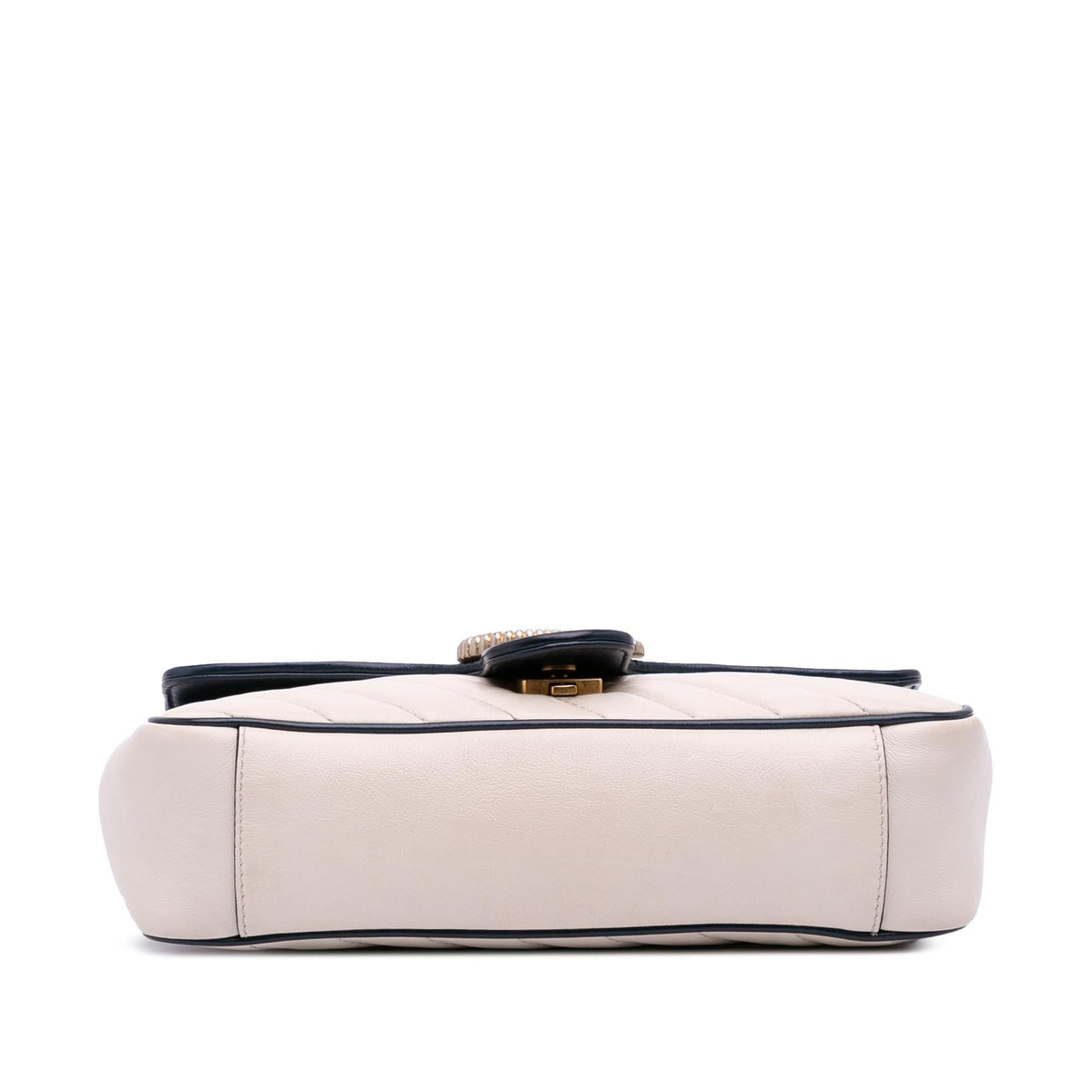Gucci Small Matelasse Leather Torchon GG Marmont Flap