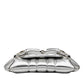 Gucci Small Metallic Quilted Leather Horsebit Chain Satchel