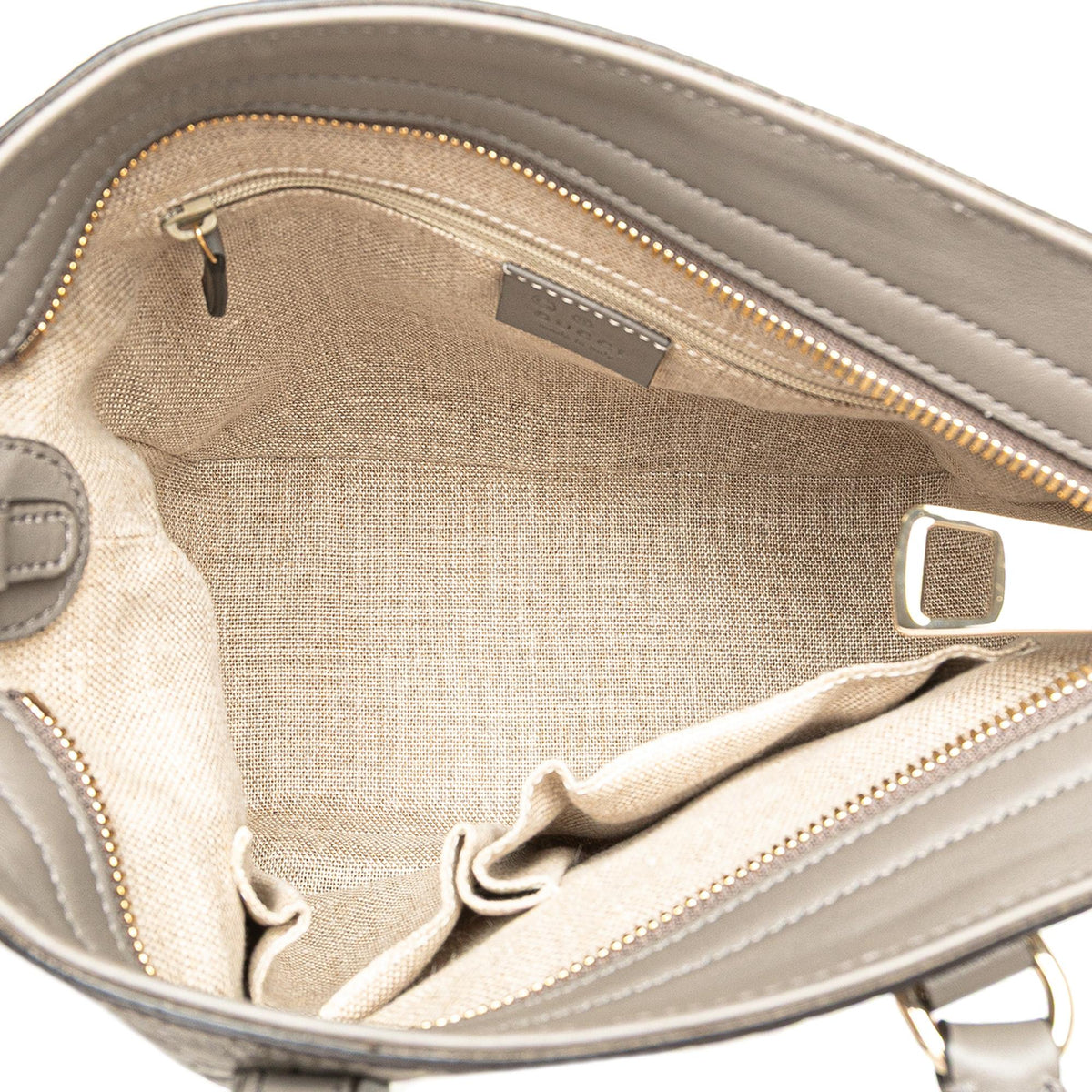 Gucci Small Microguccissima Bree Satchel