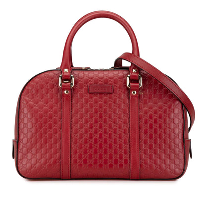 Gucci Small Microguccissima Satchel