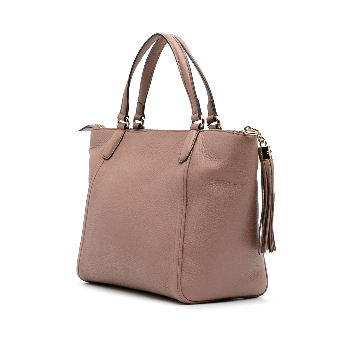 Gucci Small Pebbled Leather Soho Cellarius Satchel