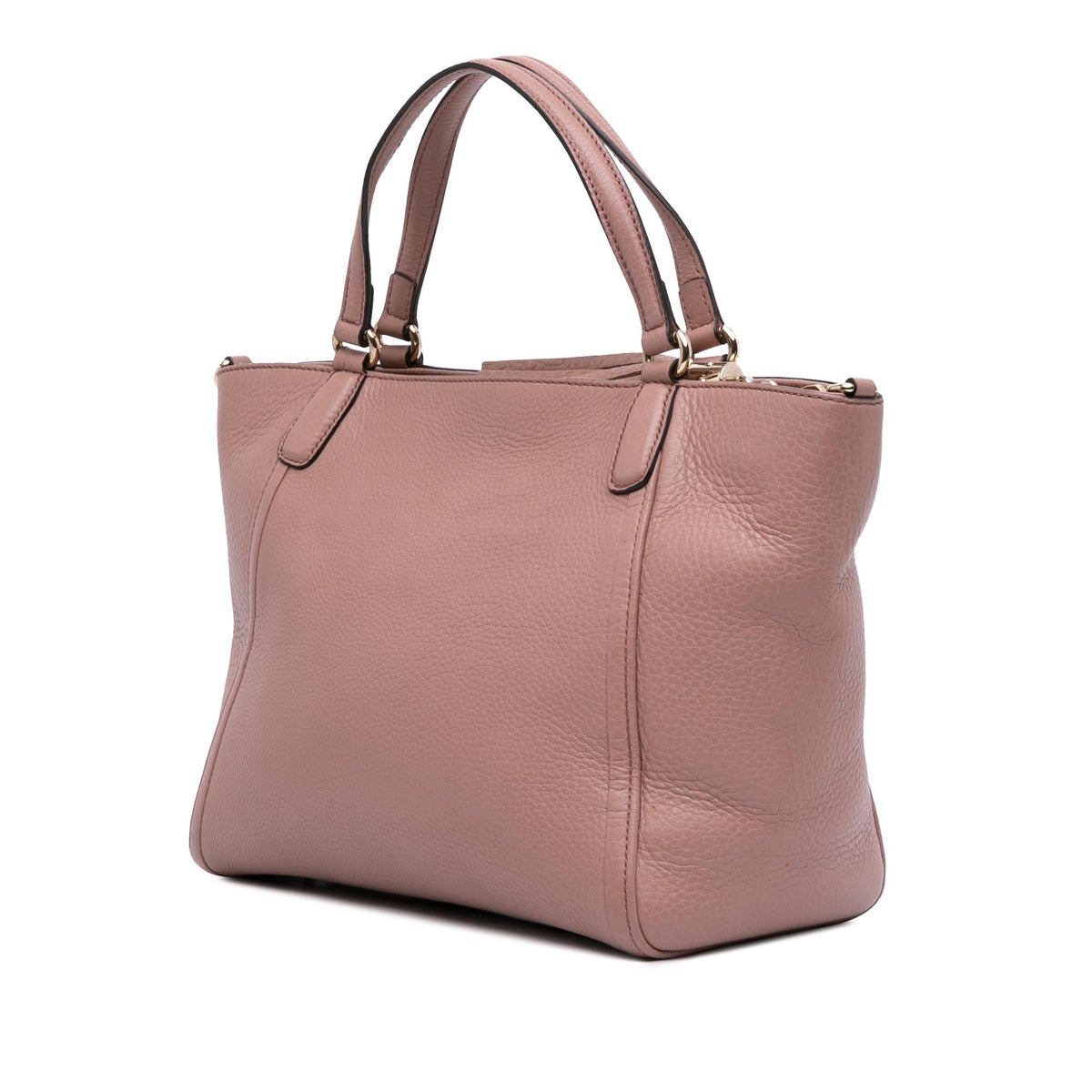 Gucci Small Pebbled Leather Soho Cellarius Satchel