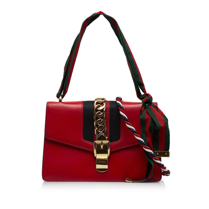 Gucci Small Sylvie Satchel (SHG-zrrnw9)