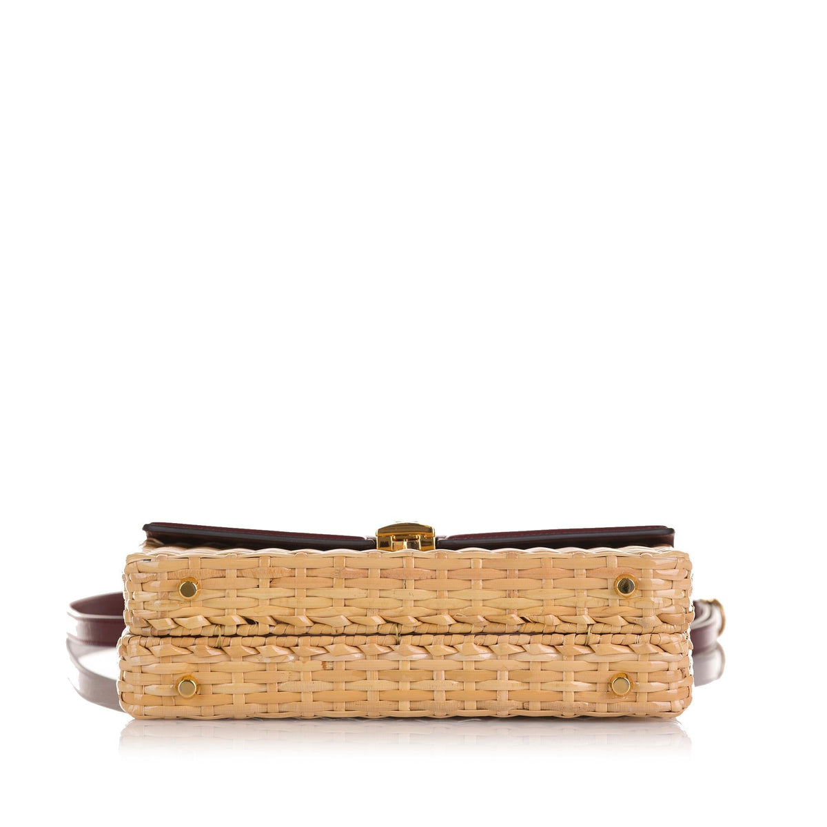 Gucci Small Sylvie Wicker Satchel (SHG-v3LAgD)