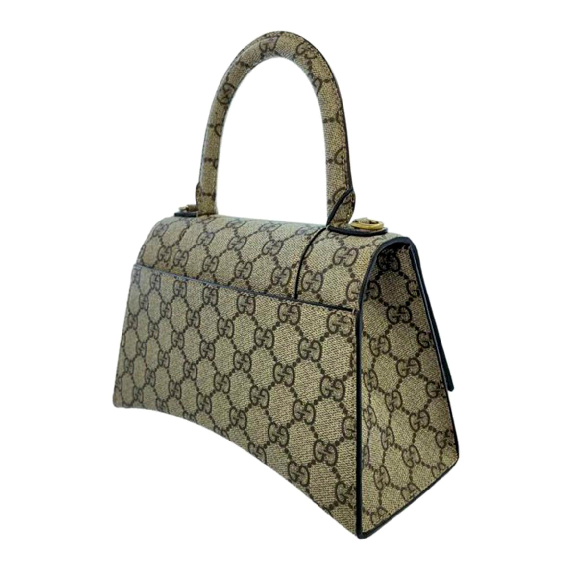 Gucci Small The Hacker Project GG Supreme Hourglass Satchel (SHG-kZb3fx)