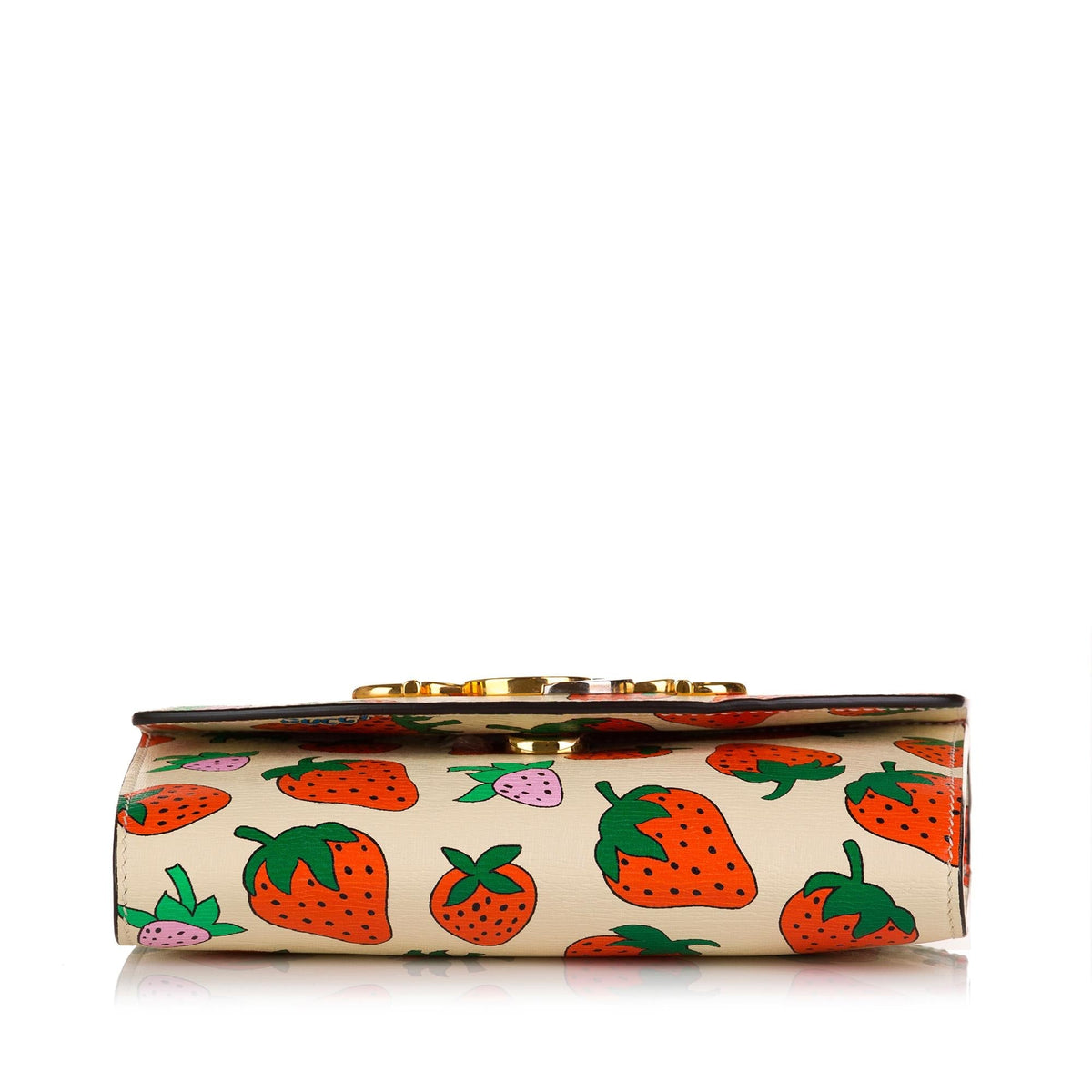 Gucci Small Zumi Strawberry Satchel (SHG-36794)