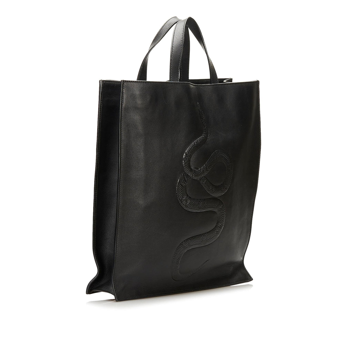 Gucci Snake Embossed Leather Bag (SHG-35956)