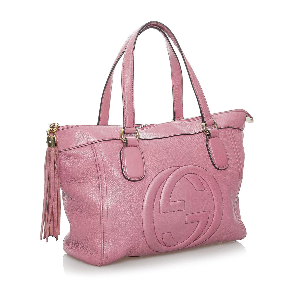 Gucci Soho Cellarius Leather Handbag (SHG-30320)