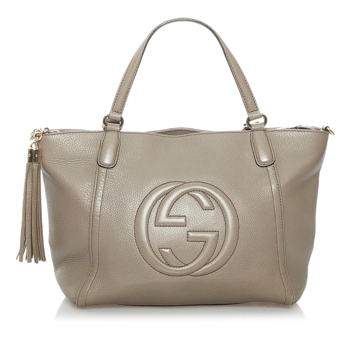 Gucci Soho Cellarius Leather Satchel (SHG-30262)