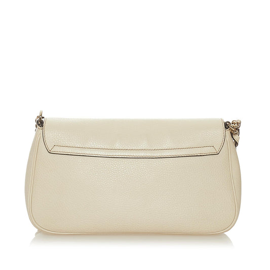 Gucci Soho Chain Leather Crossbody Bag (SHG-27988)