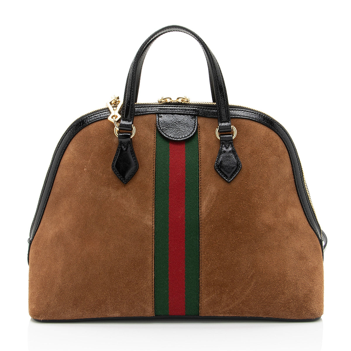 Gucci Suede Ophidia Dome Medium Satchel (SHF-SwVXHC)