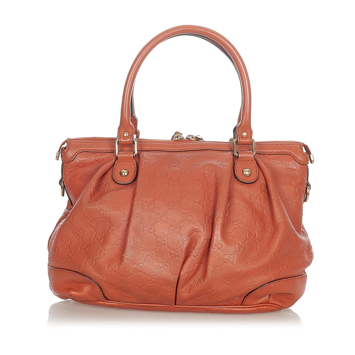 Gucci Sukey Leather Satchel (SHG-31945)