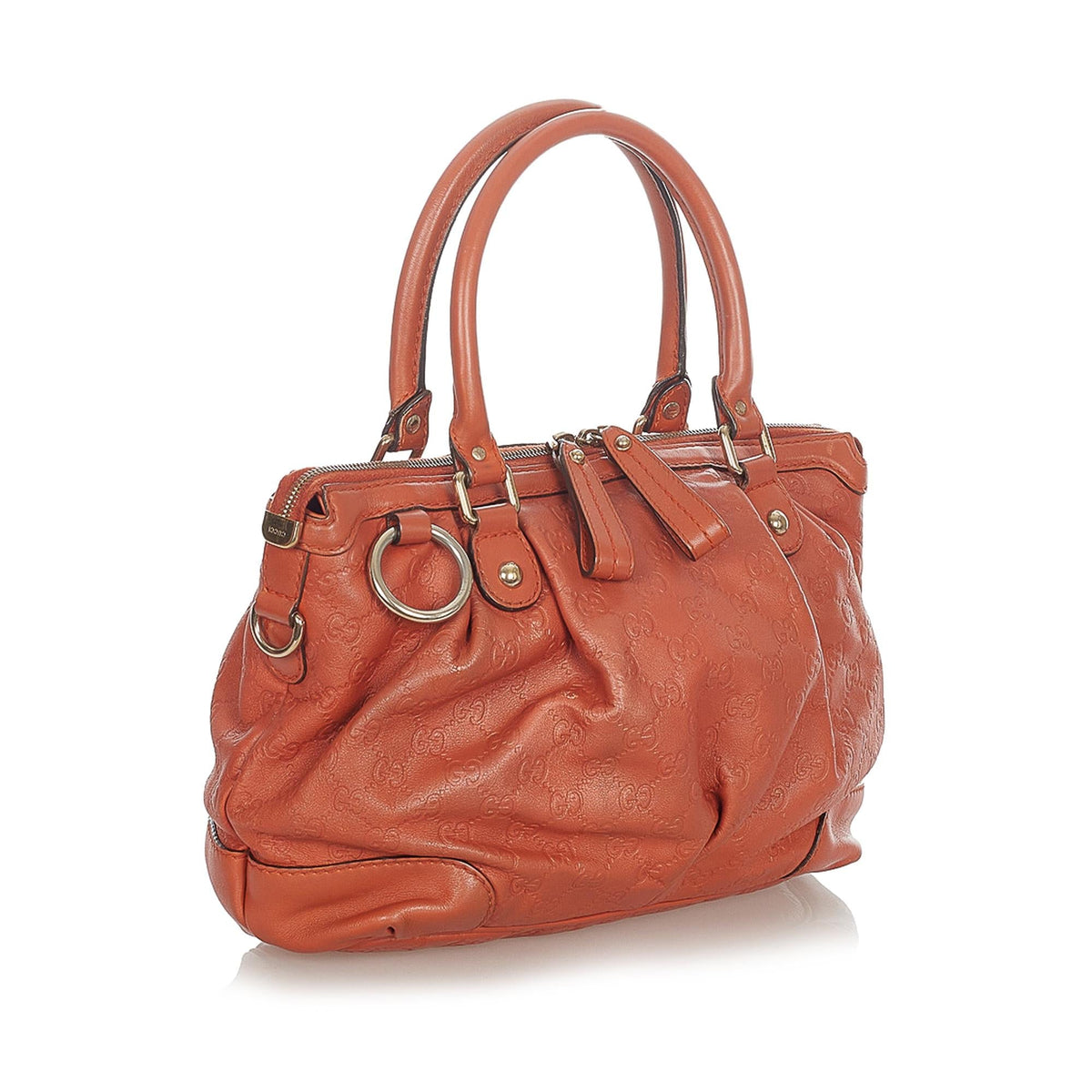 Gucci Sukey Leather Satchel (SHG-31945)