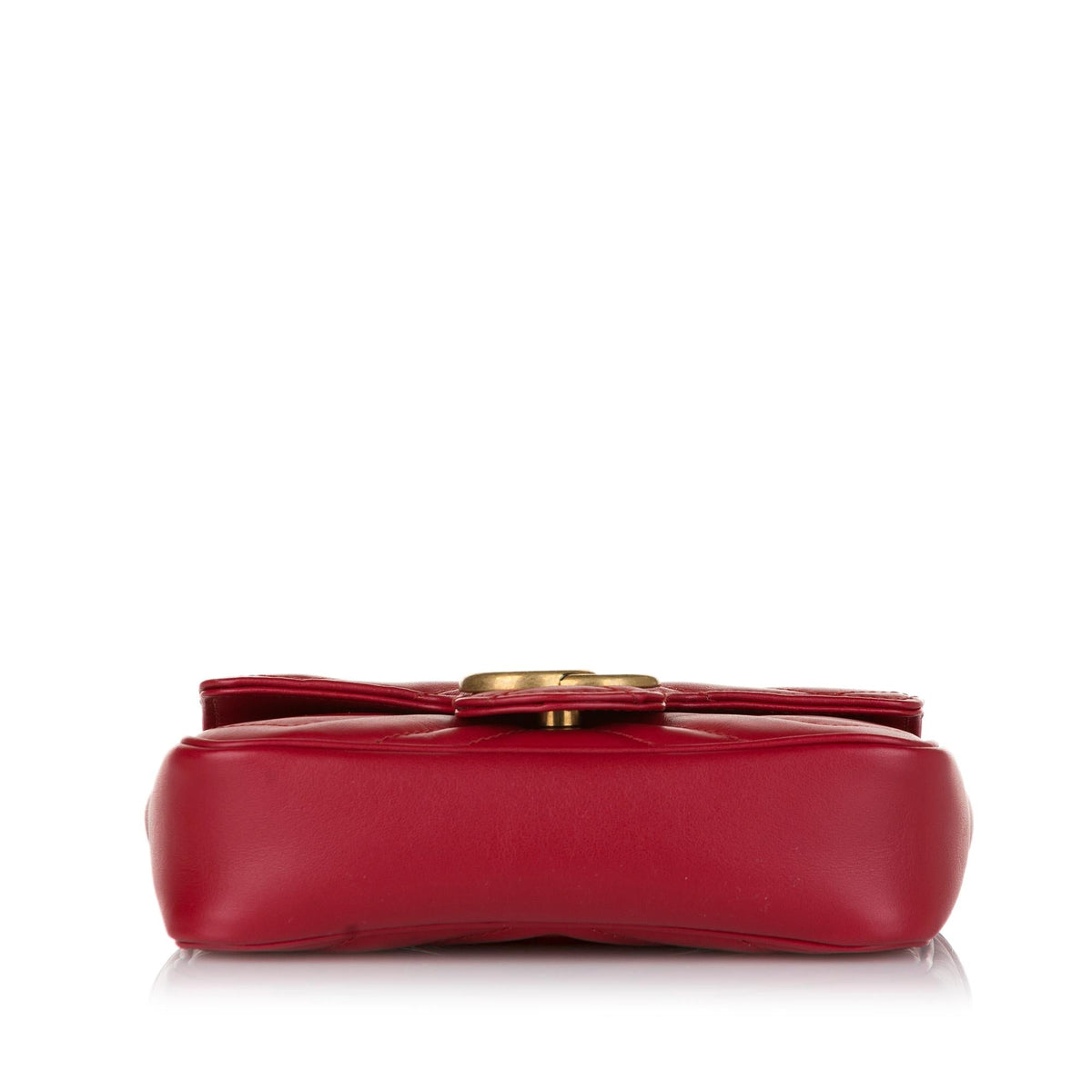 Gucci Super Mini GG Marmont Leather Crossbody Bag (SHG-34950)