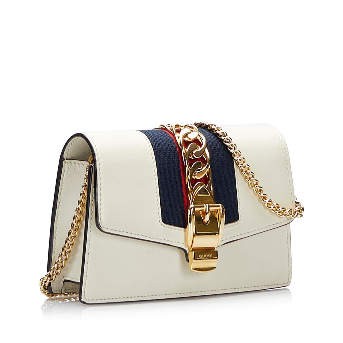Gucci Super Mini Sylvie Crossbody Bag (SHG-ifuEsg)