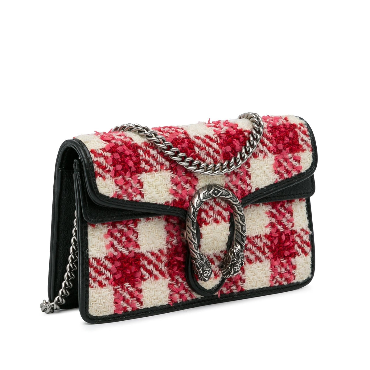 Gucci Super Mini Tweed Dionysus Crossbody Bag (SHG-4yYzpl)