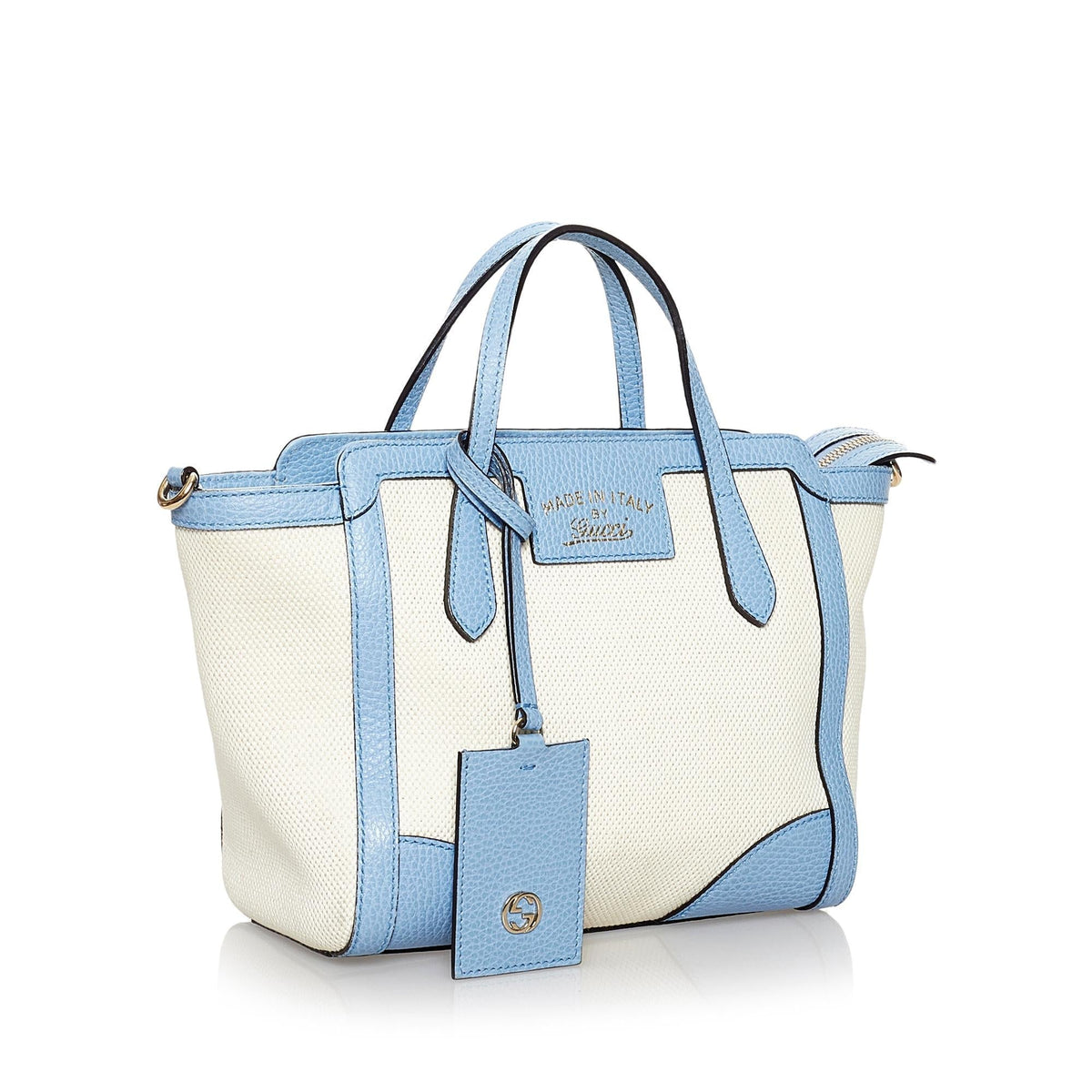 Gucci Swing Canvas Satchel (SHG-31156)